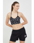 Reebok Спортен сутиен workout ready в черно с десен - Pepit.bg