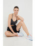 Reebok Спортен сутиен workout ready в черно с десен - Pepit.bg