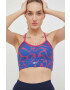 Reebok Спортен сутиен Workout Ready В синьо с десен - Pepit.bg