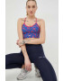 Reebok Спортен сутиен Workout Ready В синьо с десен - Pepit.bg