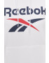 Reebok Суичър GI6700 дамски в бяло с принт - Pepit.bg