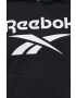 Reebok Суичър GS9392 дамски в черно с принт - Pepit.bg