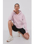 Reebok Суичър дамски в розово с изчистен дизайн - Pepit.bg