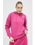 Reebok Суичър в розово с качулка с изчистен дизайн - Pepit.bg