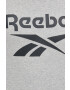 Reebok Суичър в сиво меланж на - Pepit.bg