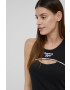 Reebok Топ за трениране Piping Pack HB4037 в черно - Pepit.bg
