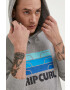 Rip Curl Суичър в сиво с качулка с принт - Pepit.bg