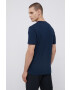Rossignol Памучна тениска в тъмносиньо с принт - Pepit.bg