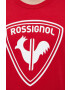 Rossignol Памучна тениска в червено с принт - Pepit.bg