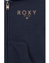Roxy Детски суичър в тъмносиньо с качулка с изчистен дизайн - Pepit.bg