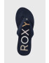 Roxy Джапанки дамско в тъмносиньо с равна подметка - Pepit.bg