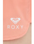 Roxy Къси панталони в сиво меланж на с висока талия - Pepit.bg