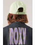 Roxy Памучна шапка с козирка в зелено с апликация - Pepit.bg