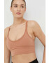 Roxy Спортен сутиен Heart Into It в кафяво с изчистен дизайн - Pepit.bg