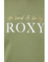 Roxy Суичър в зелено с качулка с принт - Pepit.bg