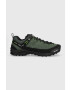 Salewa Обувки Wildfire Leather в зелено - Pepit.bg
