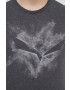 Salewa Спортна тениска Pure Chalk в черно с принт - Pepit.bg