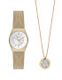 Skagen Часовник дамски в златисто - Pepit.bg