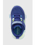 Skechers Детски маратонки Mighty Glow в синьо - Pepit.bg