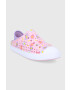 Skechers Детски ниски кецове в розово - Pepit.bg