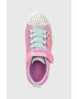 Skechers Детски ниски кецове в розово - Pepit.bg
