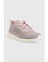 Skechers Маратонки в розово с равна подметка - Pepit.bg