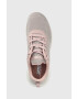 Skechers Маратонки в розово с равна подметка - Pepit.bg