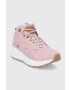 Skechers Обувки в розово с платформа - Pepit.bg