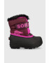 Sorel Детски апрески Childrens Snow в лилаво - Pepit.bg