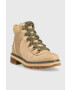 Sorel Велурени кубинки Lennox Hiker в кафяво с платформа - Pepit.bg