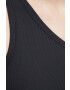 Spanx Оформящо боди Suit Yourself Ribbed One Shoulder в черно с изчистен дизайн - Pepit.bg