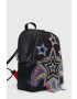 Sprayground Раница в черно малък размер с апликация - Pepit.bg