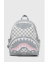 Sprayground Раница в сиво голям размер с десен - Pepit.bg