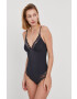 Stella McCartney Lingerie Боди в тъмносиньо с изчистен дизайн - Pepit.bg