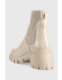 Steve Madden Боти челси Hutch в бежово с висок ток - Pepit.bg