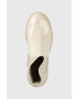 Steve Madden Боти челси Hutch в бежово с висок ток - Pepit.bg