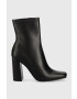 Steve Madden Боти Fulton в черно с висок ток - Pepit.bg