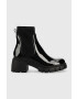 Steve Madden Боти Hutch в черно с платформа - Pepit.bg
