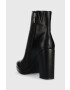 Steve Madden Боти Main в черно с висок ток - Pepit.bg
