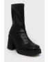Steve Madden Боти Overcast в черно с платформа - Pepit.bg