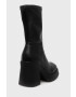 Steve Madden Боти Overcast в черно с платформа - Pepit.bg