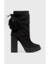 Steve Madden Боти Riseup в черно с висок ток - Pepit.bg