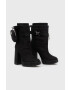 Steve Madden Боти Riseup в черно с висок ток - Pepit.bg
