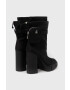 Steve Madden Боти Riseup в черно с висок ток - Pepit.bg
