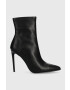 Steve Madden Боти Vanya в черно с ток стилето - Pepit.bg