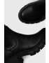 Steve Madden Ботуши Abrupt в черно с равна подметка - Pepit.bg