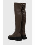 Steve Madden Ботуши Riveredge в кафяво с платформа - Pepit.bg
