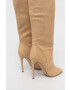 Steve Madden Ботуши Darian в бежово с ток стилето SM11002162 - Pepit.bg