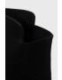 Steve Madden Ботуши Graphite в черно с висок ток - Pepit.bg