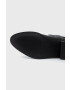 Steve Madden Ботуши Graphite в черно с висок ток - Pepit.bg